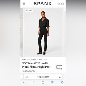 SPANX Women’s Business Straight Pant